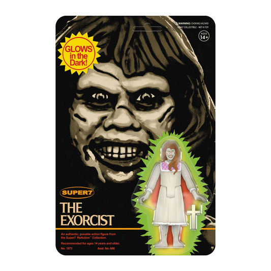 Super7 The Exorcist Reaction Regan (Monster Glow) Action Figure - COMING SOON