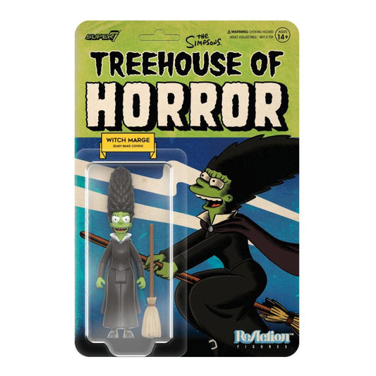 Super7 The Simpsons ReAction Figure Wave 4 - Treehouse of Horror Witch Marge