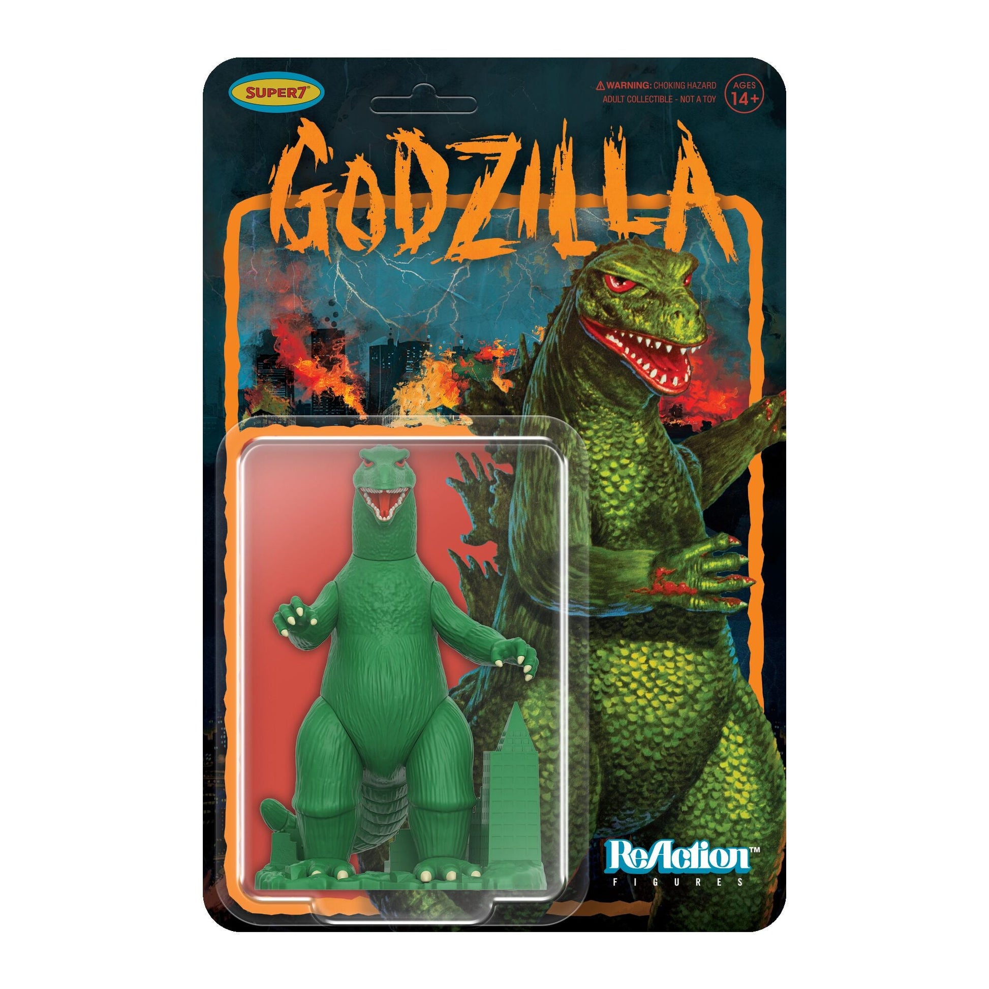 Super7 Toho ReAction Figure - Godzilla (Model Kit On Card) PRE-ORDER