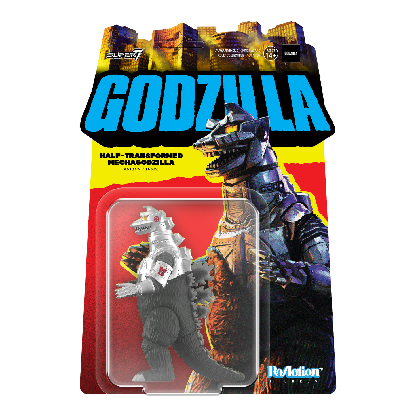 Super7 Toho ReAction Figure Wave 2 - Half-Transformed Mechagodzilla