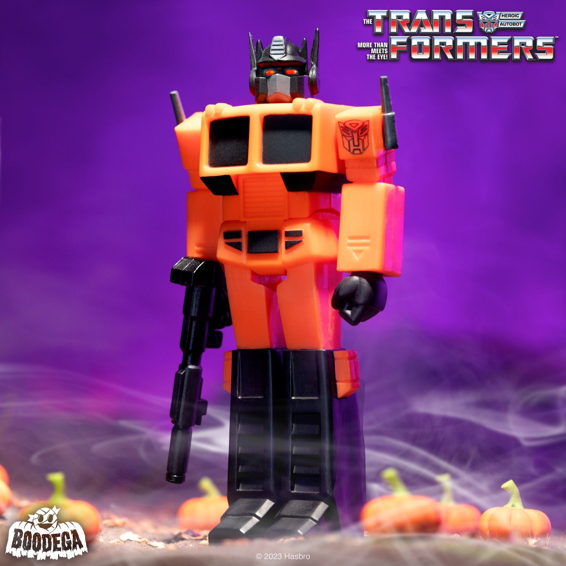 Super7 Transformers ReAction - Optimus Prime (Halloween) Action Figure