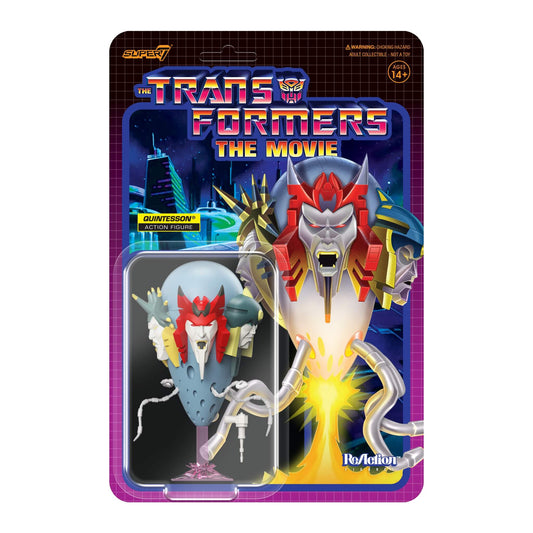 Super7 Transformers The Movie ReAction Figure Wave 6 - Quintesson (G1) PRE-ORDER