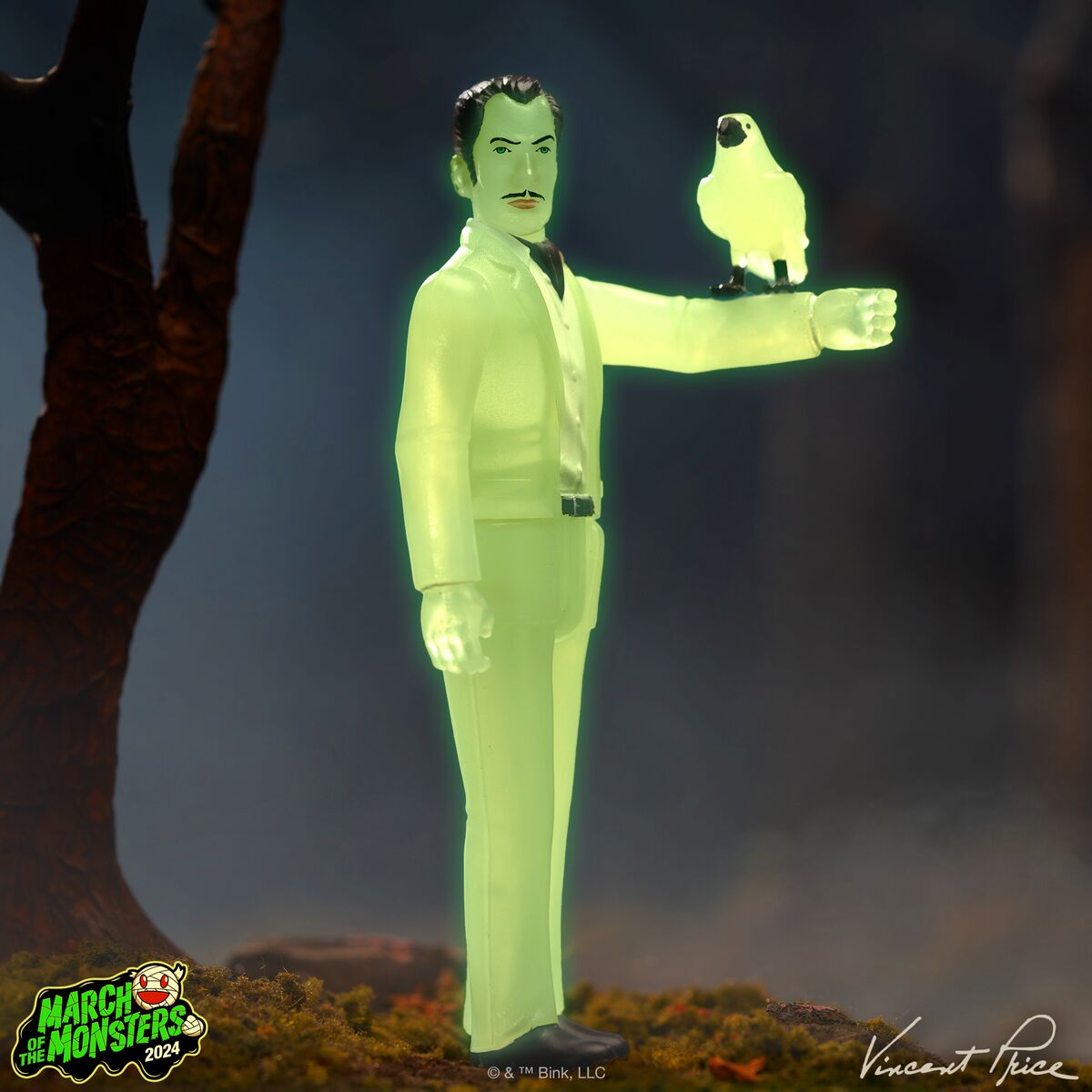 Super7 Vincent Price ReAction Figure - Vincent Price (Monster Glow)