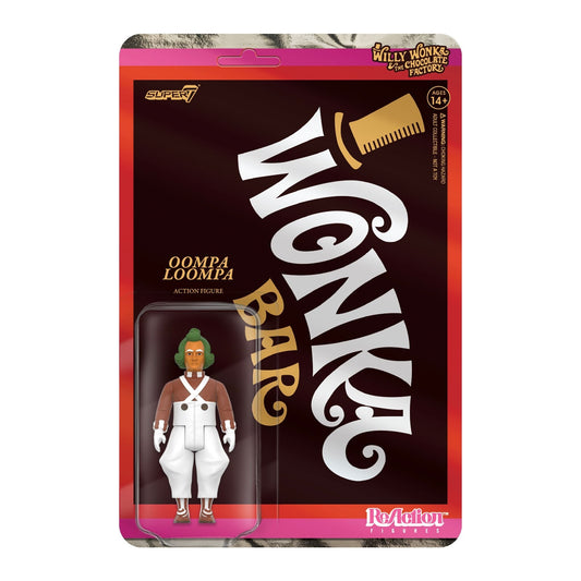 Super7 Willy Wonka & The Chocolate Factory ReAction Figure Wave 3 - Oompa Loompa PRE-ORDER