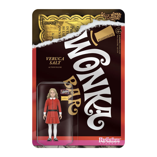 Super7 Willy Wonka & the Chocolate Factory ReAction Figure - Veruca Salt