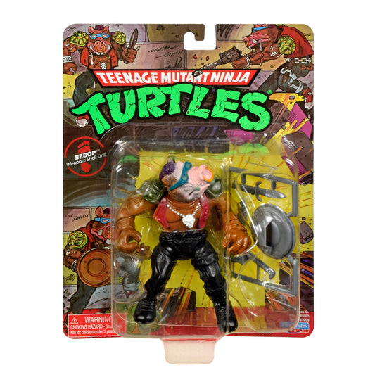 Teenage Mutant Ninja Turtles Classic Retro Bebop 10cm Action Figure - COMING SOON