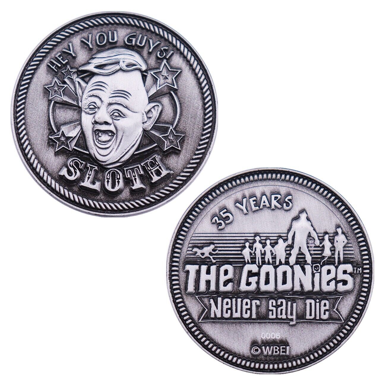 The Goonies 35th Anniversary Limited Edition Collectable Coin Fanattik