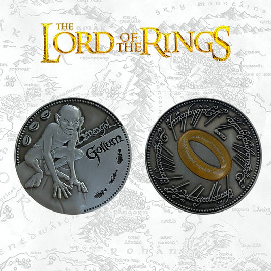 The Lord of the Rings Limited Edition Gollum Collectable Coin Fanattik