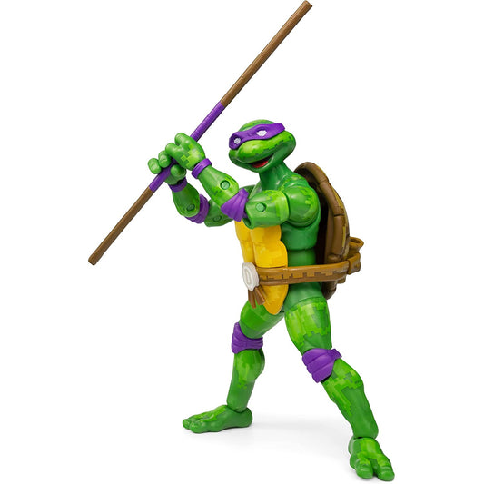 The Loyal Subjects BST AXN Teenage Mutant Ninja Turtles NES 8-Bit Donatello Exclusive Action Figure