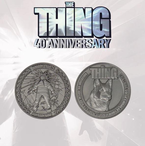 The Thing 40th Anniversary Limited Edition Collectable Coin Fanattik