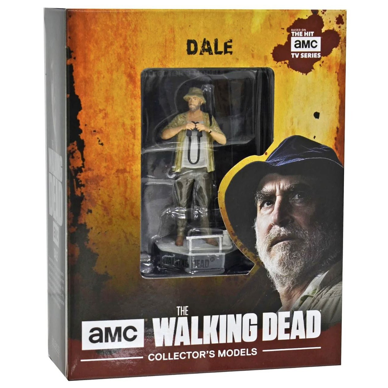 The Walking Dead Collector Model Dale Resin Figure With Booklet Eaglemoss #28