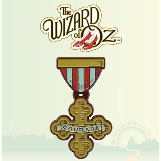 The Wizard Of Oz Limited Edition Numbered Courage Medal Pin Badge