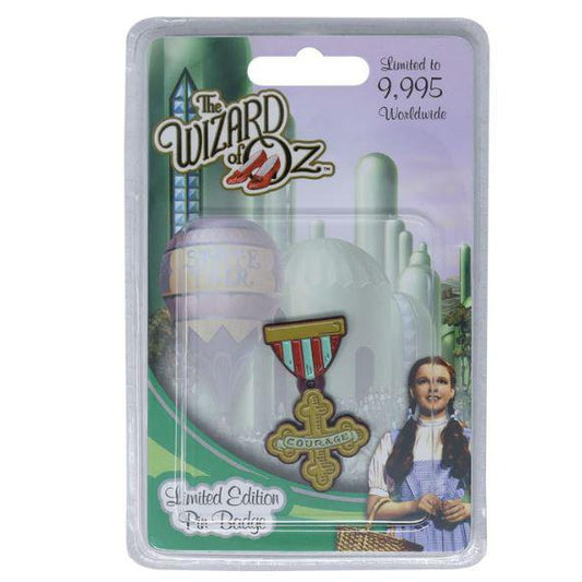 The Wizard Of Oz Limited Edition Numbered Courage Medal Pin Badge