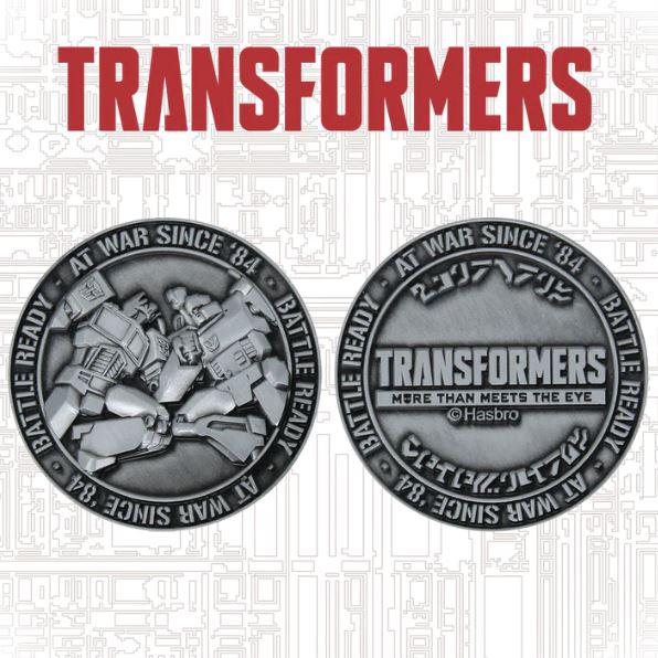 Transformers Limited Edition Numbered Collectible Coin