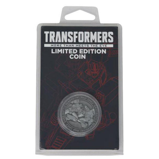 Transformers Limited Edition Numbered Collectible Coin