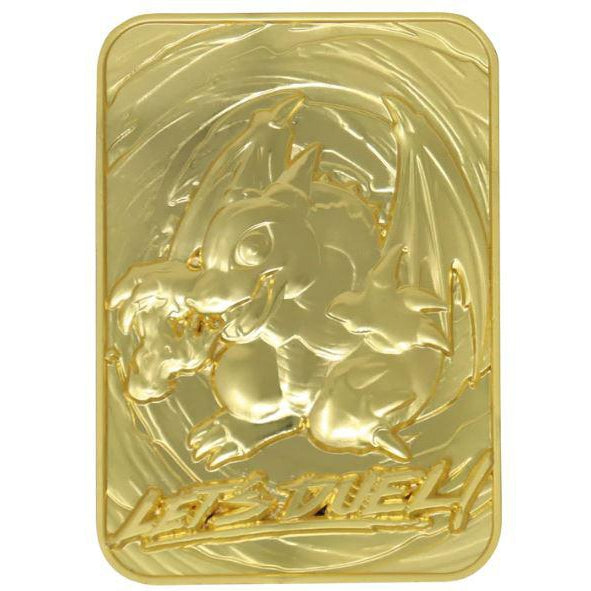 Yu-Gi-Oh! Limited Edition 24k Gold Plated Baby Dragon Metal Card