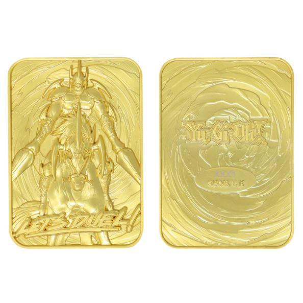 Yu-Gi-Oh! Limited Edition 24k Gold Plated Gaia The Fierce Knight Metal Card