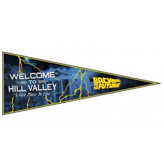 Fanattik Back To The Future Hill Valley Wall Pennant
