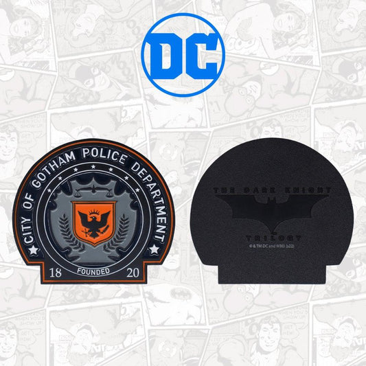 Fanattik DC Batman The Dark Knight Limited Edition Gotham City Police Badge Medallion