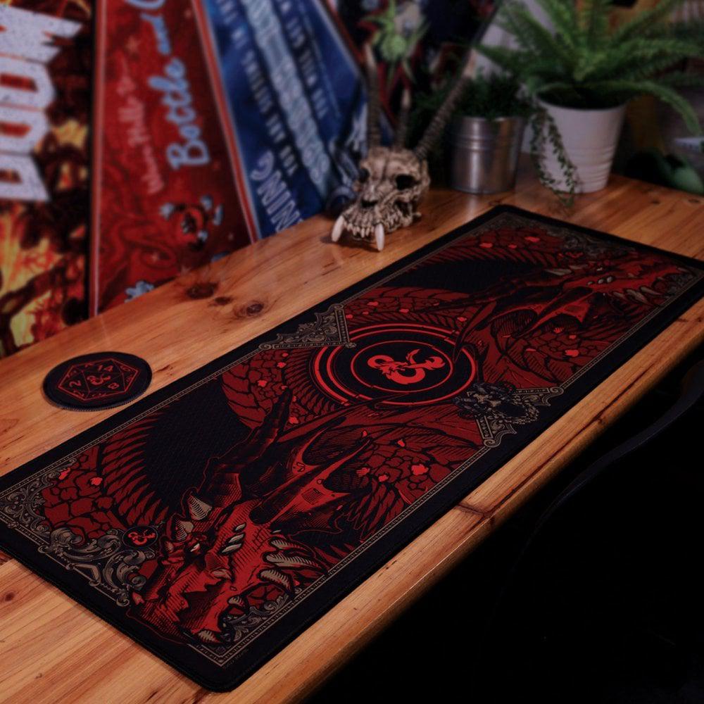Fanattik Dungeons & Dragons Desk Pad & Coaster Set