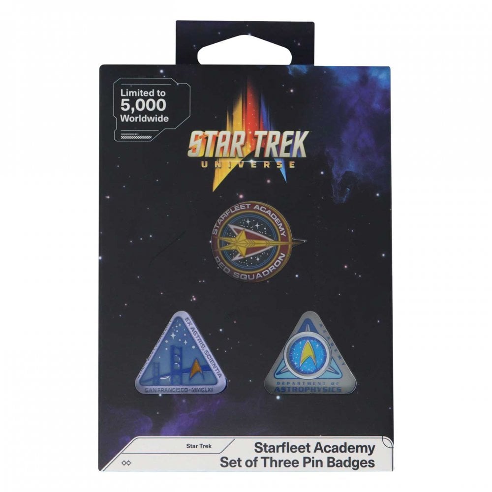 Fanattik Star Trek Starfleet Academy Limited Edition Pin Badge Set