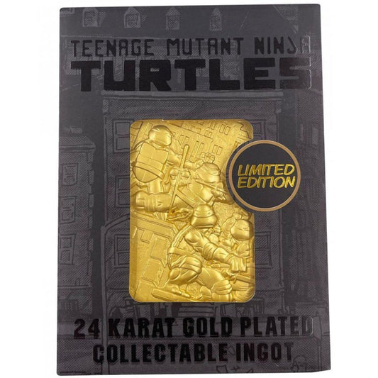 Fanattik Teenage Mutant Ninja Turtles Limited Edition 24K Gold Plated Ingot