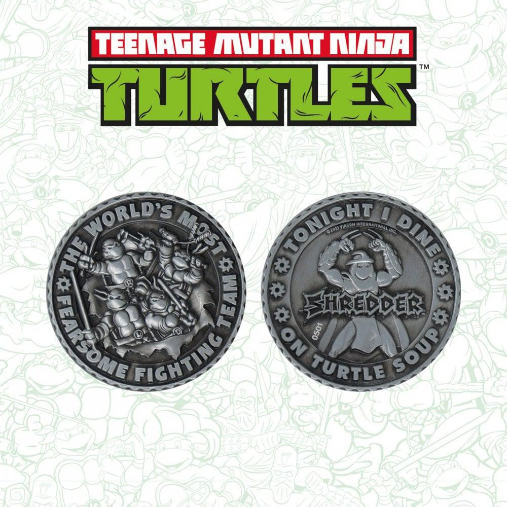 Fanattik Teenage Mutant Ninja Turtles Limited Edition Numbered Collectable Coin