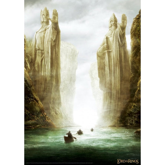 Fanattik The Lord of the Rings Limited Edition Numbered Argonath Art Print