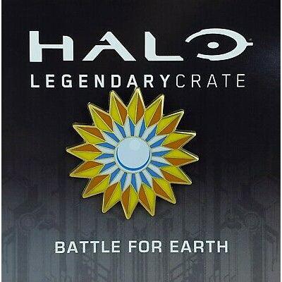 Halo Legendary Crate - Battle For Earth Enamel Pin Badge - Loot Crate Exclusive