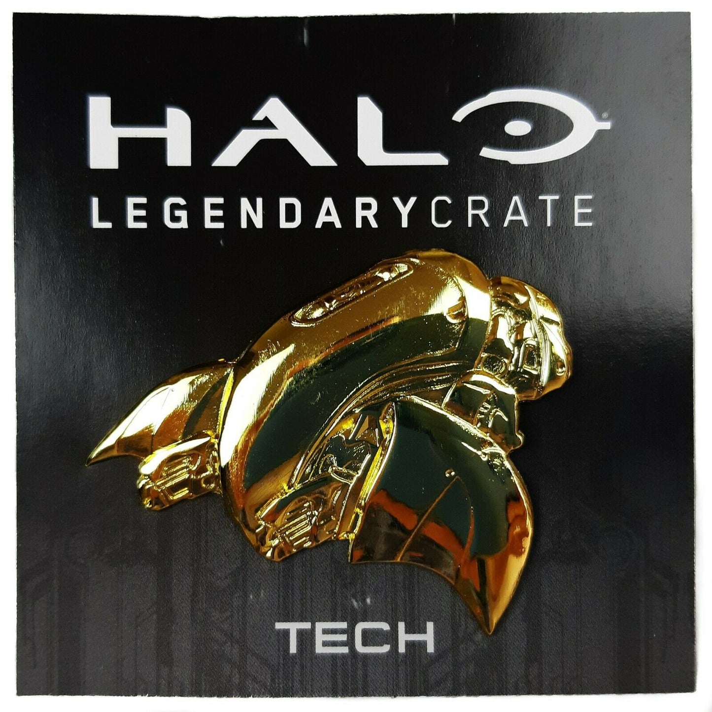 Halo Tech Legendary Crate - Ghost Pin Badge (Gold Variant) - Loot Crate Exclusive