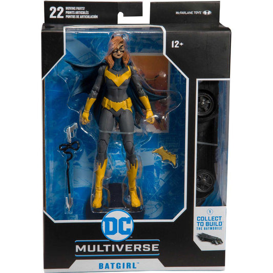 McFarlane Toys DC Multiverse Batgirl Art Of The Crime Figure Batmobile BAF