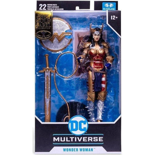 McFarlane Toys DC Multiverse Wonder Woman 7" Action Figure Designed by Todd McFarlane (Gold Label)