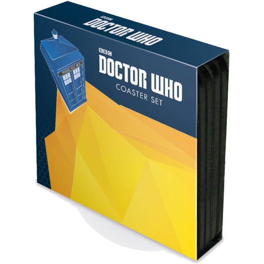 Officially Licensed BBC Doctor Who 10cm Coaster Set of 4