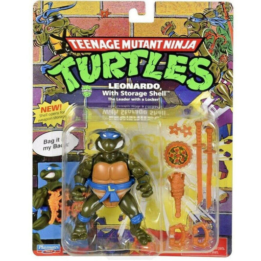Playmates Teenage Mutant Ninja Turtles Classic Leonardo 10cm Action Figure