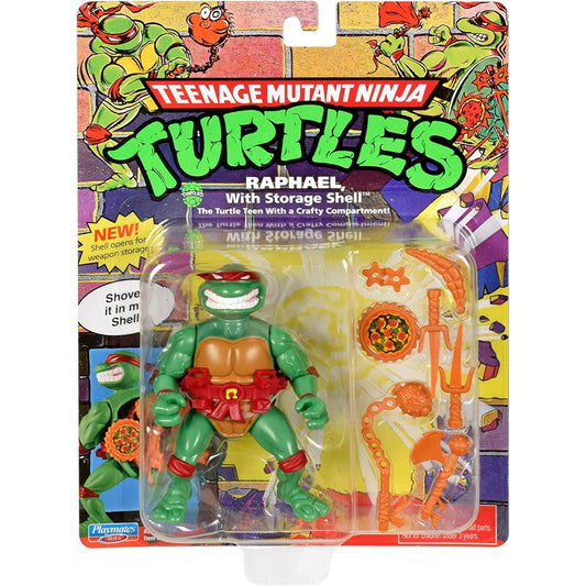 Playmates Teenage Mutant Ninja Turtles Classic Raphael 10cm Action Figure