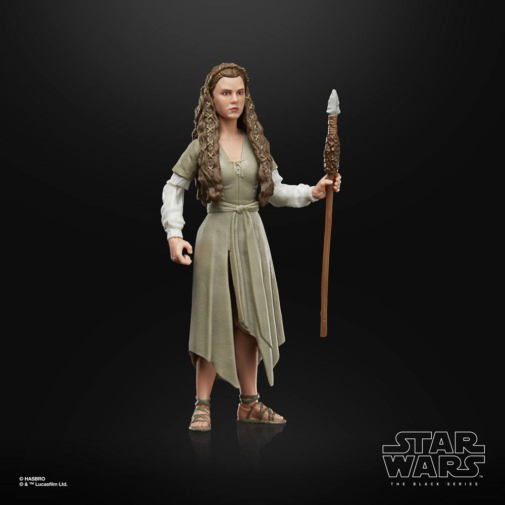 Star Wars The Black Series Return Of The Jedi Princess Leia Ewok Village 15cm Action Figure